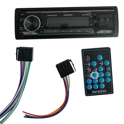 Autoestéreo Bluetooth USB Lector de tarjeta SD Radio AM-FM 50W