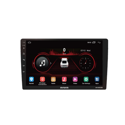 Autoestéreo AIWA AW-A802BS con pantalla táctil de 9 pulgadas