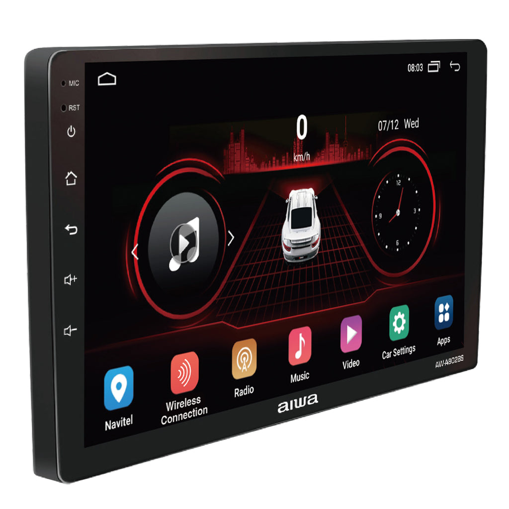 Pantalla multimedia de 9 pulgadas en autoestéreo AIWA AW-A802BS