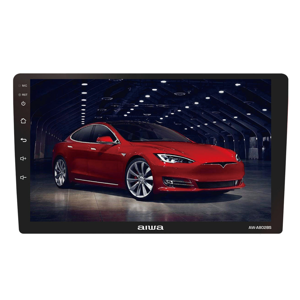 Autoestéreo AIWA AW-A802BS Android 11 con CarPlay y Android Auto