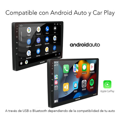 Autoestéreo AIWA AW-A802BS compatible con cámara de reversa AHD