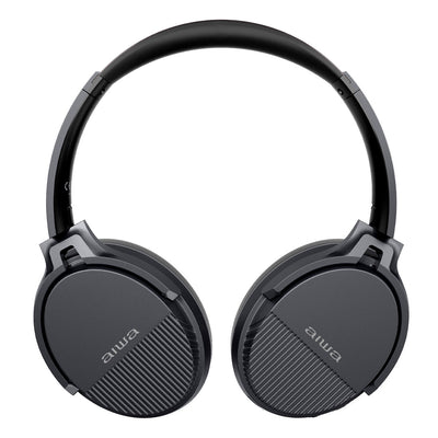 Audífonos Bluetooth Aiwa Táctil Noise Cancelling Aw-anc2040 Color Negro
