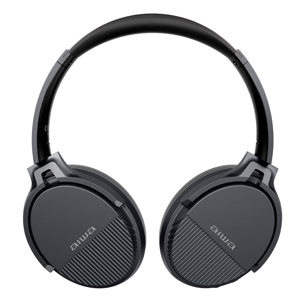 Audífonos Bluetooth Aiwa Táctil Noise Cancelling Aw-anc2040 Color Negro