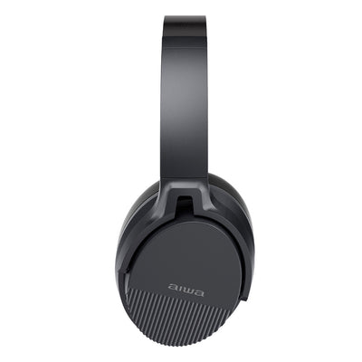 Audífonos Bluetooth Aiwa Táctil Noise Cancelling Aw-anc2040 Color Negro