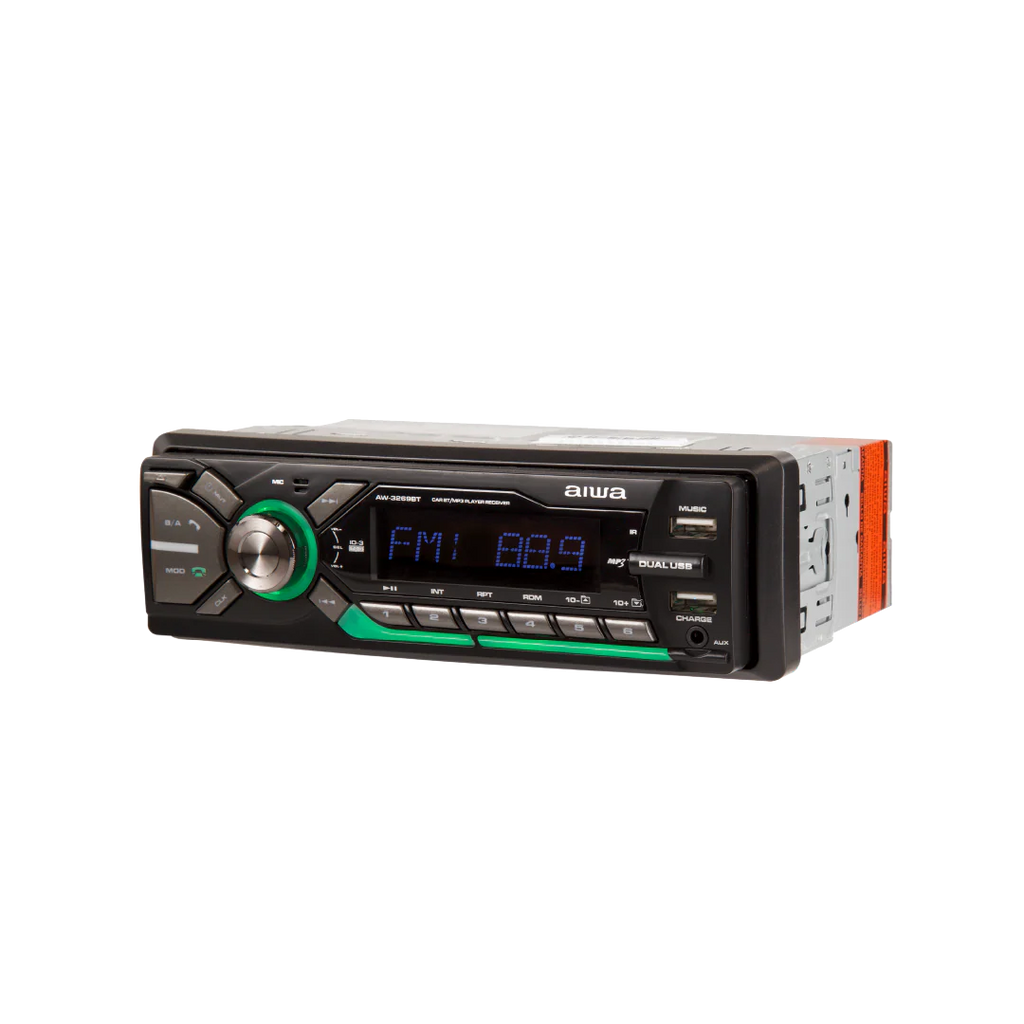 Autoestéreo con Bluetooth USB Radio AM-FM 12.5V