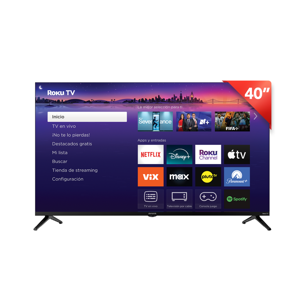 Pantalla Smart Tv Roku Led Full Hd (1080p) 40 Pulgadas