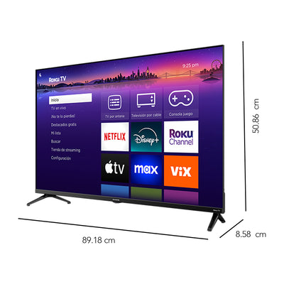 Pantalla AIWA AW40B4SMRK 40 pulgadas Smart TV Roku Full HD