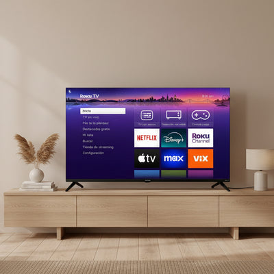 Pantalla AIWA AW40B4SMRK 40 pulgadas Smart TV Roku Full HD