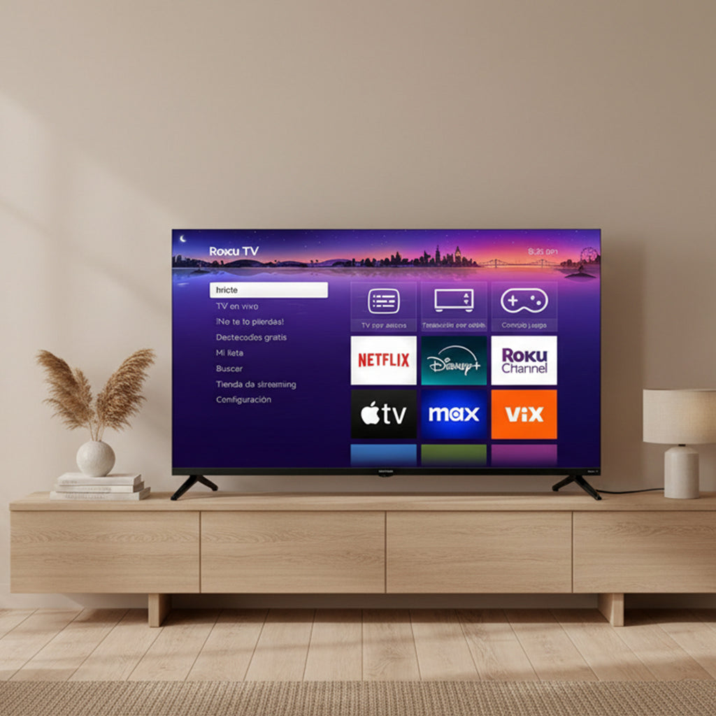Pantalla AIWA AW40B4SMRK 40 pulgadas Smart TV Roku Full HD