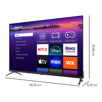 Pantalla AIWA AW43B4SMRK 43 pulgadas Smart TV Roku LED Full HD