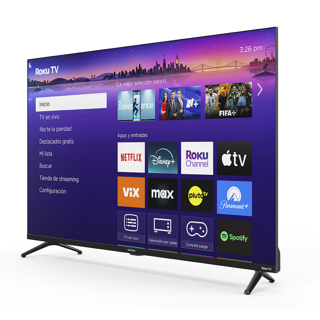 Pantalla AIWA AW43RKQ QLED con colores vivos y mayor brillo