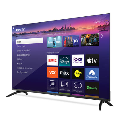 Smart TV Aiwa AW55RKQ 55" QLED 4K UHD Roku TV HDR WiFi Bluetooth