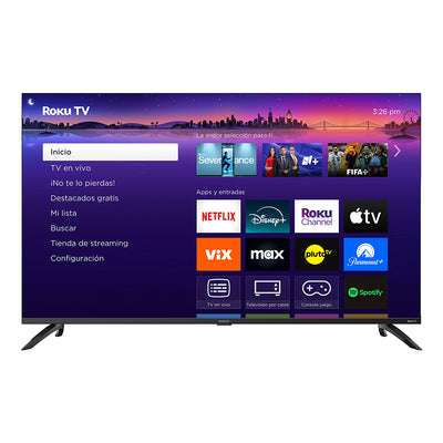 Smart TV Aiwa AW55RKQ 55" QLED 4K UHD Roku TV HDR WiFi Bluetooth