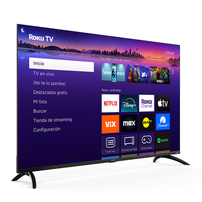 Smart TV Aiwa AW55RKQ 55" QLED 4K UHD Roku TV HDR WiFi Bluetooth
