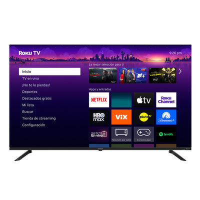 Pantalla AIWA 58 pulgadas AW58RKQ QLED 4K UHD Roku TV Dolby Audio