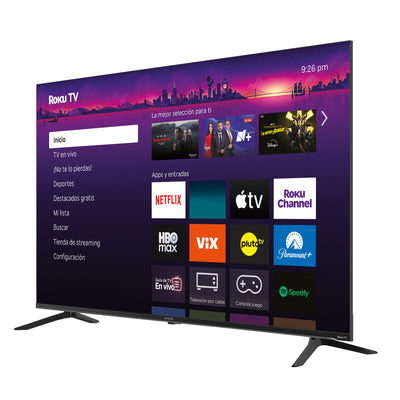 Pantalla AIWA 58 pulgadas AW58RKQ QLED 4K UHD Roku TV Dolby Audio