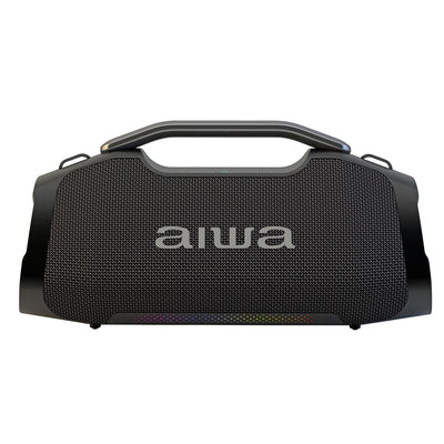 Bocina Portátil Bluetooth Aiwa 65W con TWS, LED y Palanca