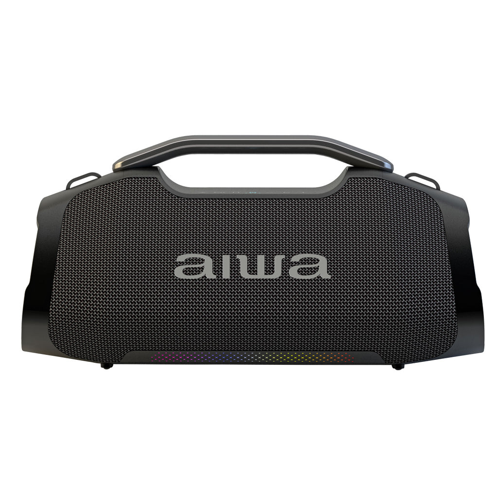 Bocina Portátil Bluetooth Aiwa 65W con TWS, LED y Palanca