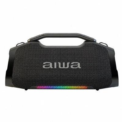Bocina Portátil Bluetooth Aiwa 65W con TWS, LED y Palanca