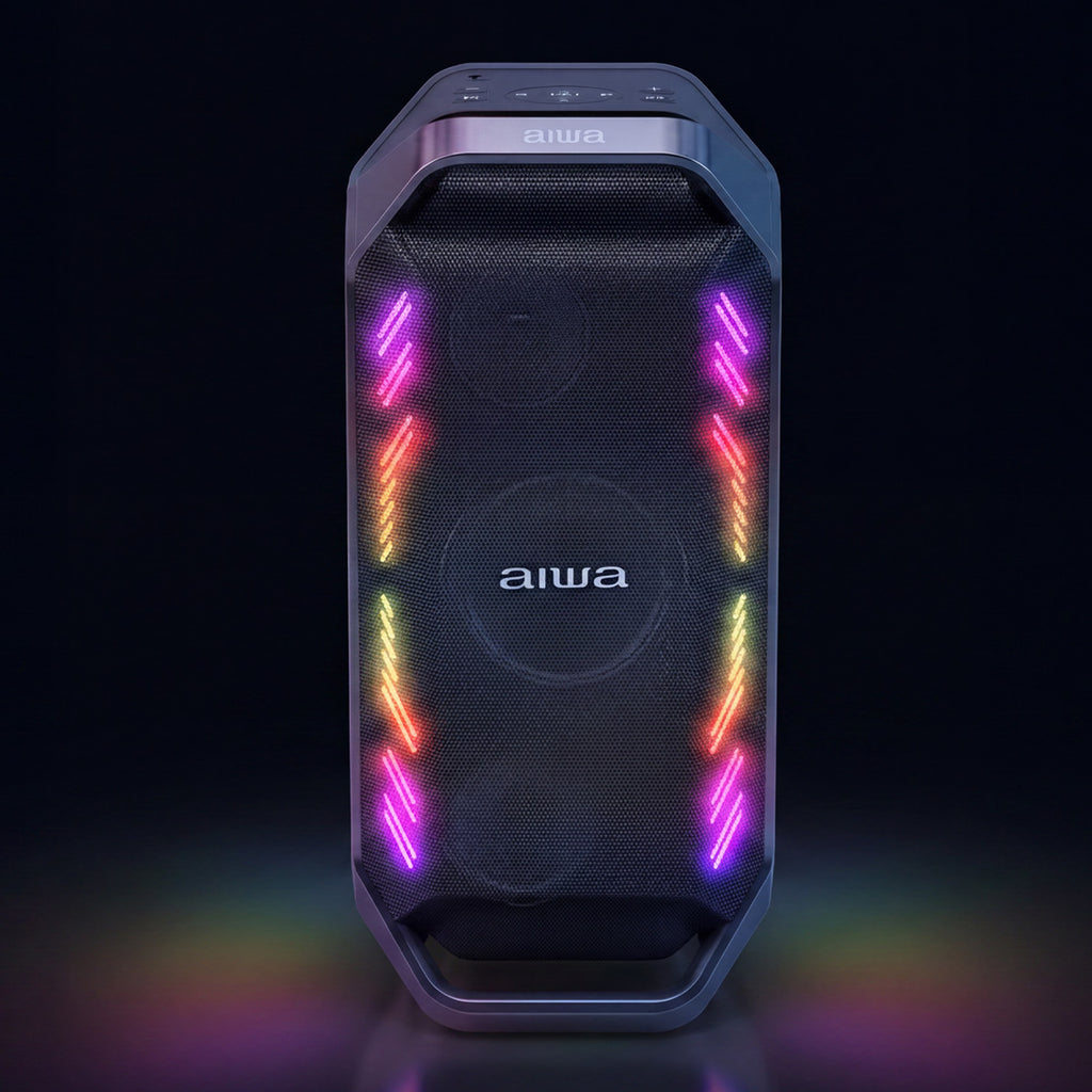 Bocina Bluetooth Portátil Aiwa AWA521 Control Remoto, USB-C