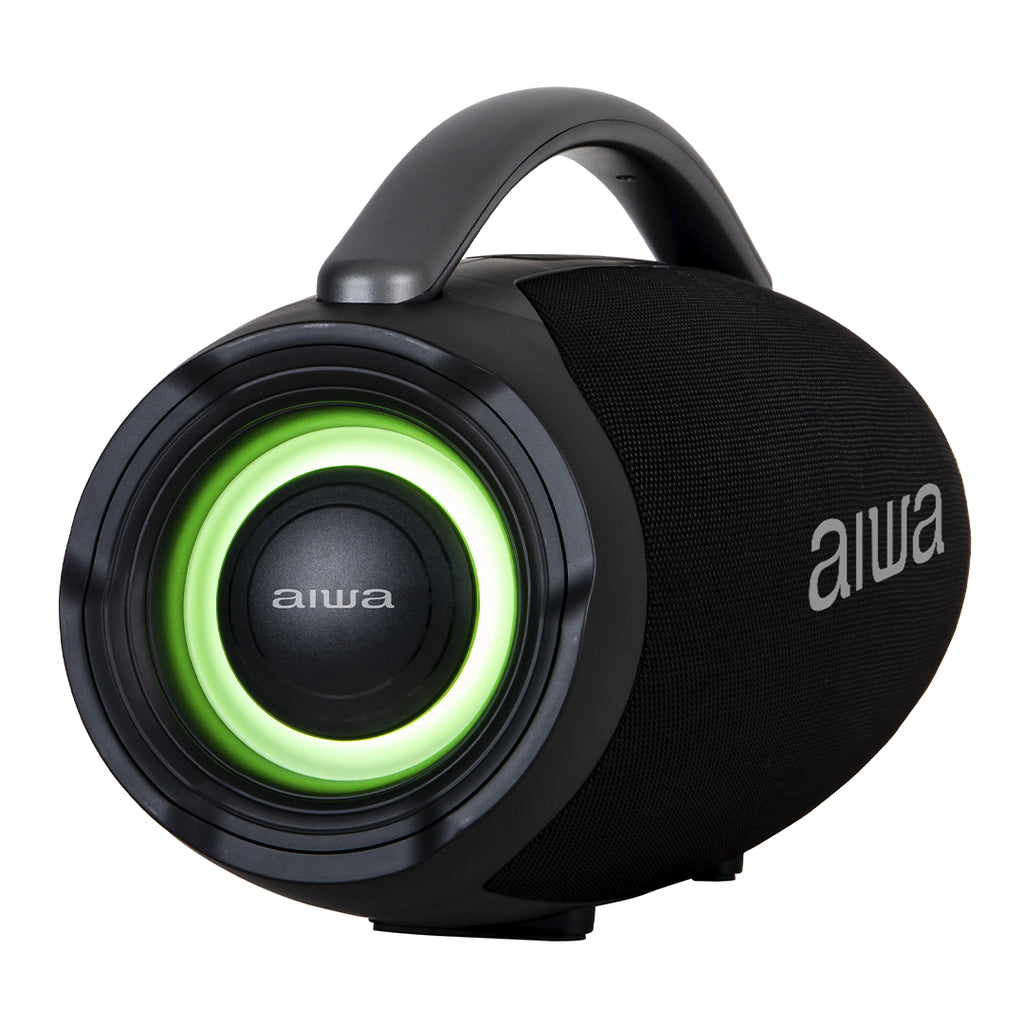 Bocina Bluetooth Aiwa 70W con Luces LED y Radio FM