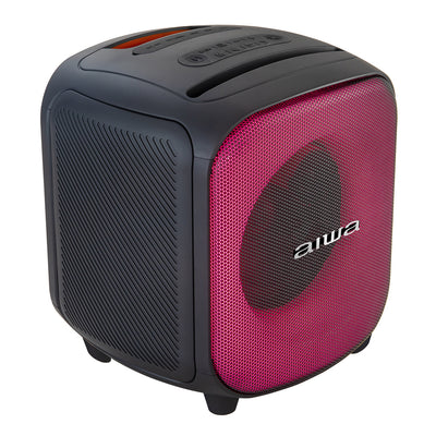 Bocina Bluetooth Aiwa 40W RMS con Bass Boost, Radio FM y USB-C