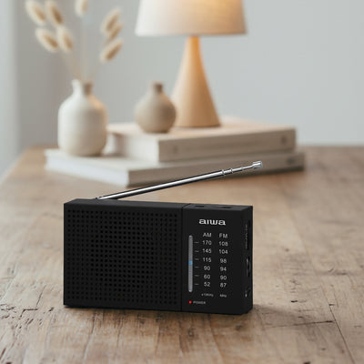 Radio portátil Analógico AM-FM 3V