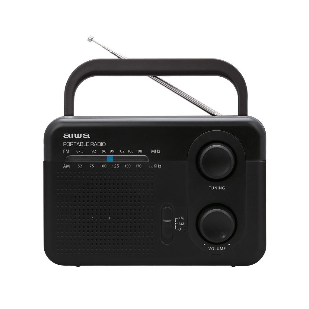 Radio Analógico portátil AM-FM 127V Bateria Recargable