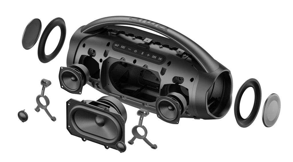 Boombox Aiwa AWH51BT 130W RMS Bluetooth 5.3 TWS IPX6