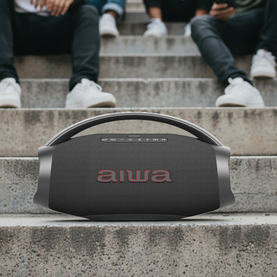 Boombox Aiwa AWH51BT 130W RMS Bluetooth 5.3 TWS IPX6