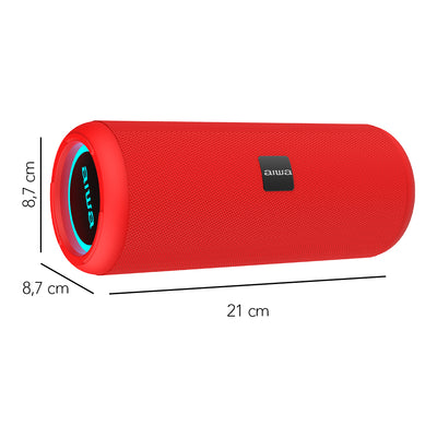 Bocina Bluetooth Portátil Aiwa Resistente al agua 5v y 20W RMS con TWS