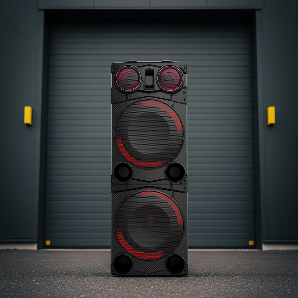 Bocina Bluetooth Doble 250W RMS con TWS