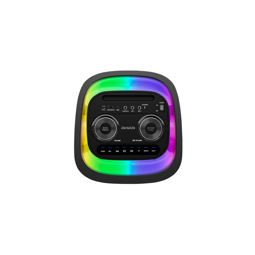 Bocina Portátil Bluetooth Flame Led 60W RMS con TWS