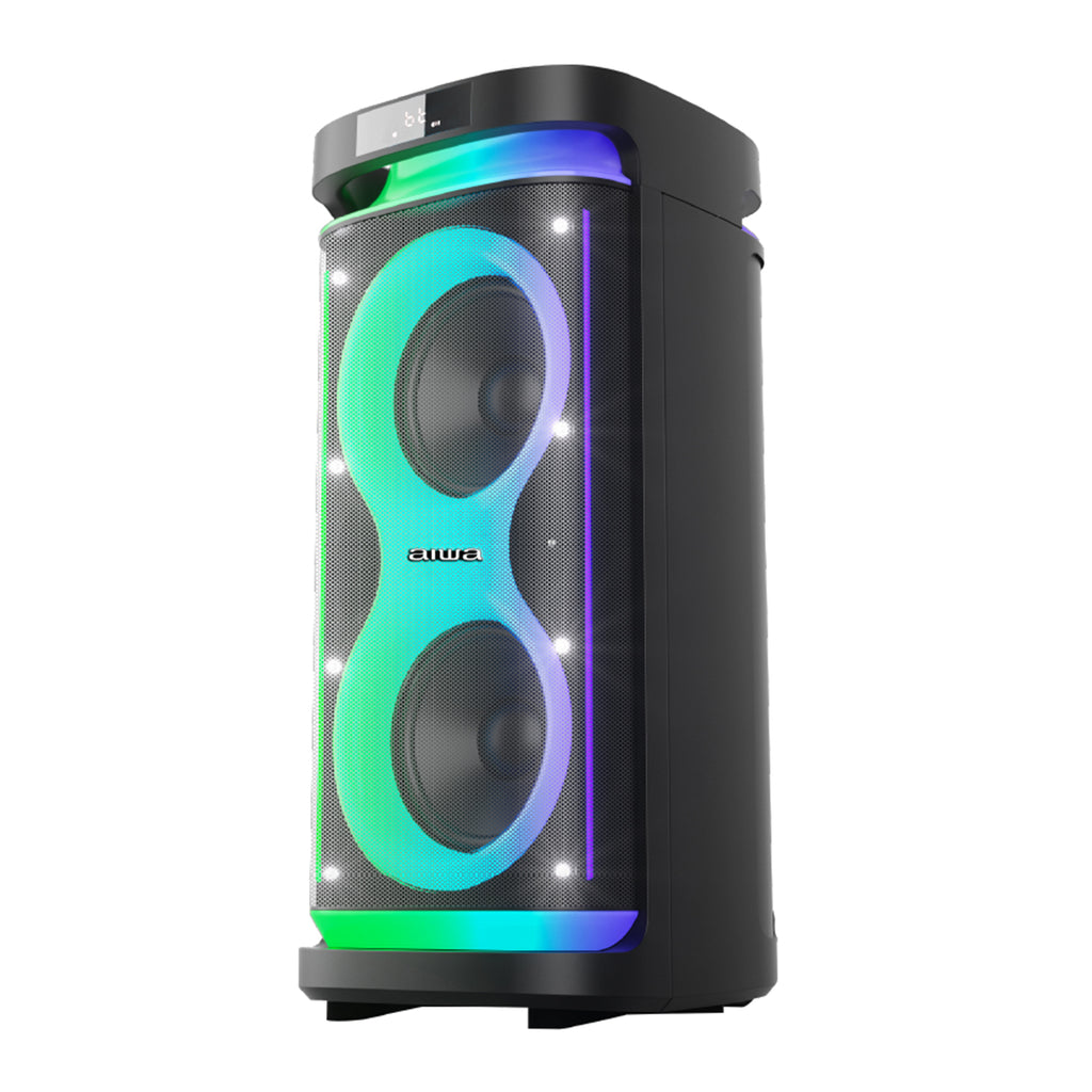 Bocina Bluetooth Portatil Flame Led 80W RMS con TWS