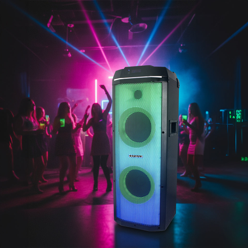 Bocina Karaoke Bluetooth Flame Led 220W RMS con TWS