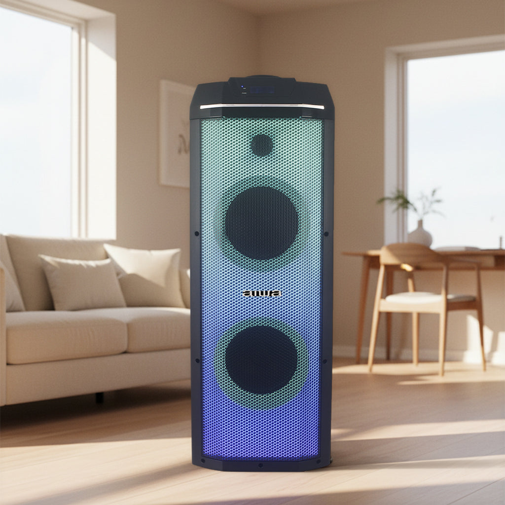 Bocina Karaoke Bluetooth Flame Led 220W RMS con TWS