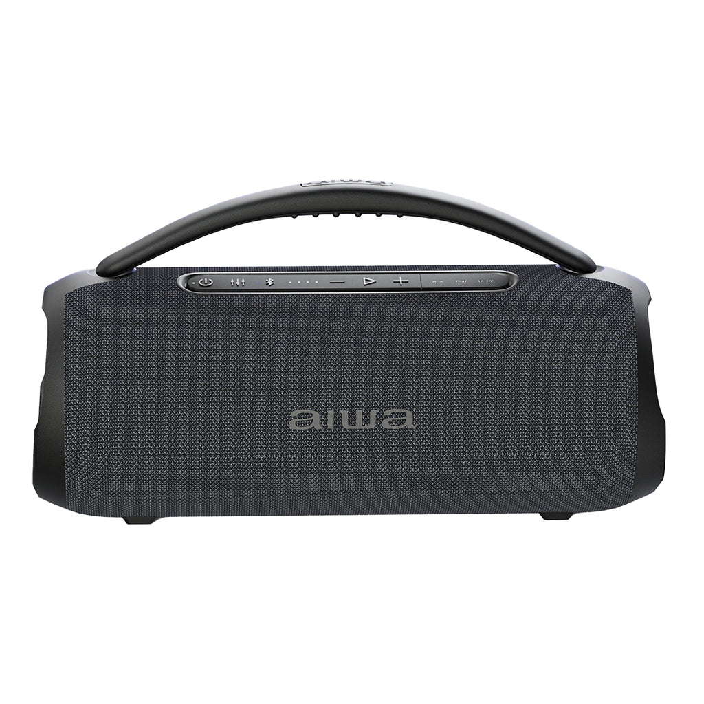 Bocina Portátil Aiwa Awq680 Con Tws Bluetooth Negro Negro