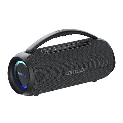 Bocina Portátil Aiwa Awq680 Con Tws Bluetooth Negro Negro