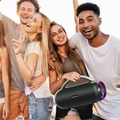 Bocina Bluetooth Portátil Aiwa Boombox Resistente al agua USB 20W RMS con TWS