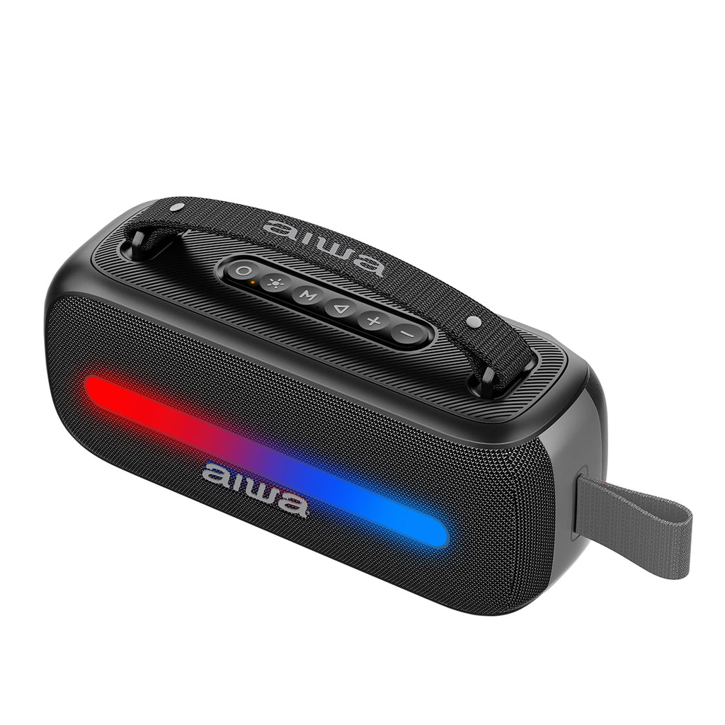 Bocina Karaoke Aiwa Portátil Bluetooth 12W RMS