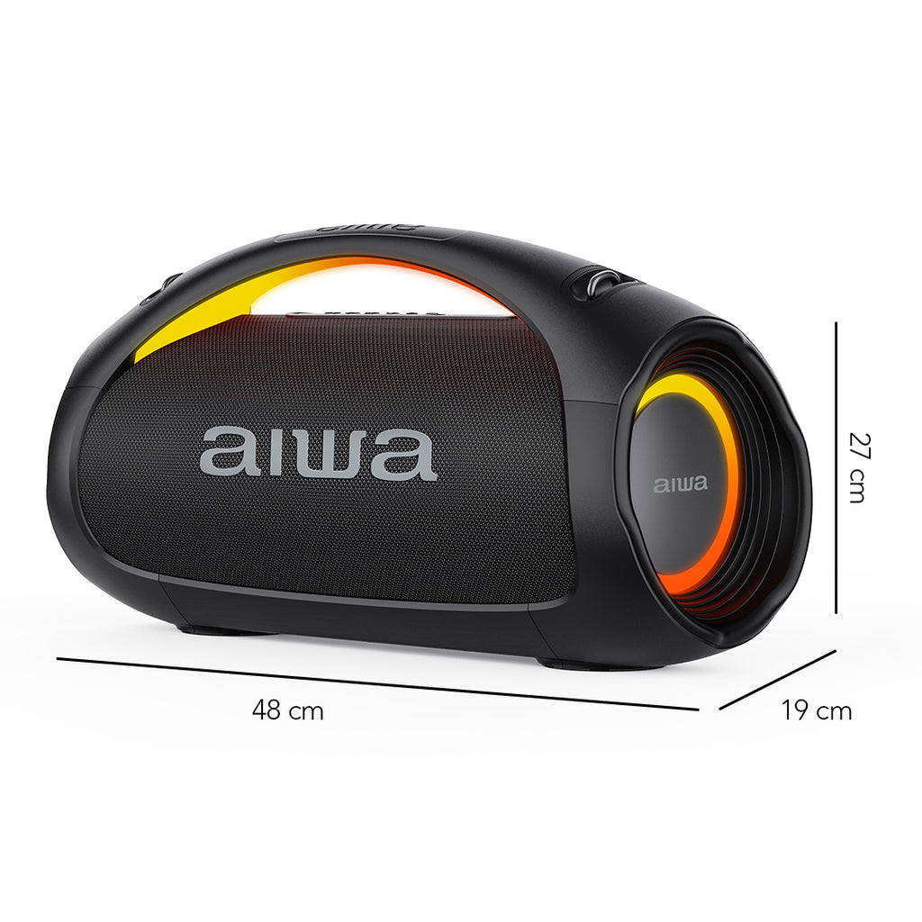 Bocina AIWA AWS544BT boombox Bluetooth 110W RMS IPX6 con Multilink