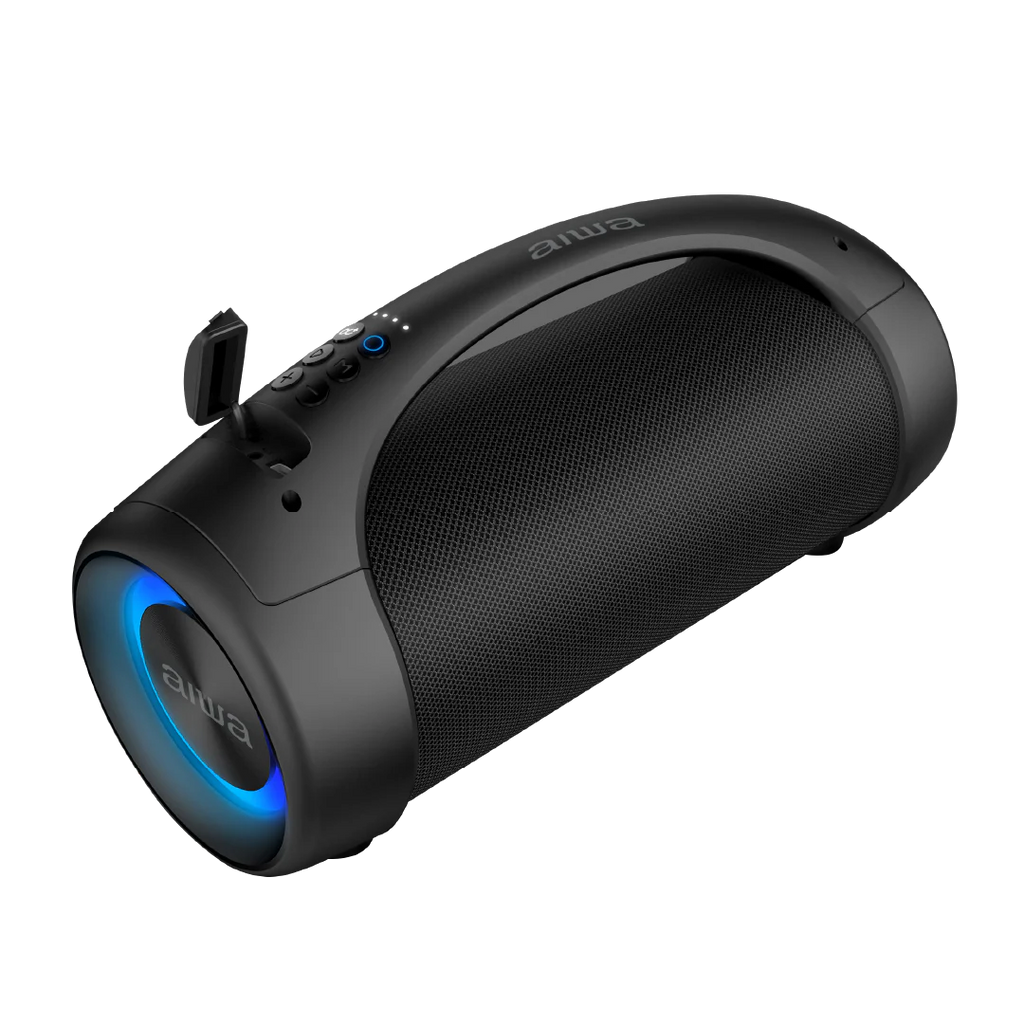 Bocina Portátil Cilindrica 50W RMS con TWS