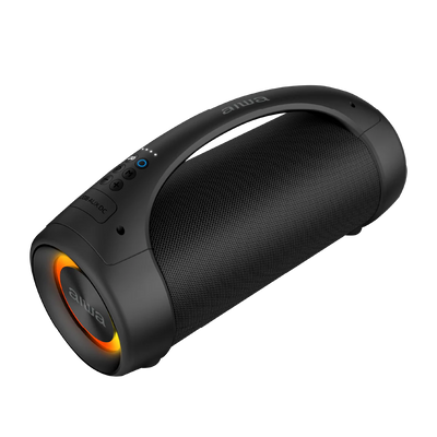 Bocina Portátil Cilindrica 50W RMS con TWS