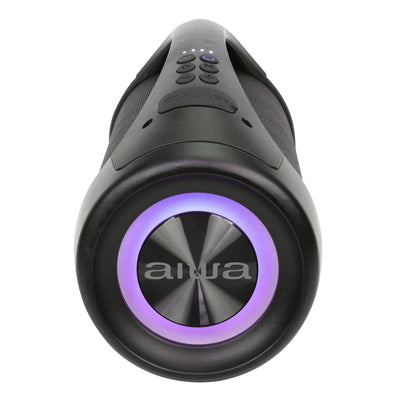 Bocina Aiwa Portátil Cilindrica 50W RMS con TWS