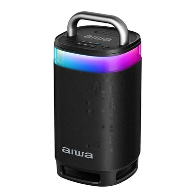 Bocina Portátil Bluetooth Aiwa 60W Sonido 360° con Powerbank