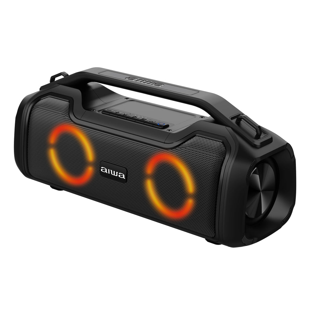 Bocina Aiwa Bluetooth Portátil Resistente al agua 20W RMS con TWS