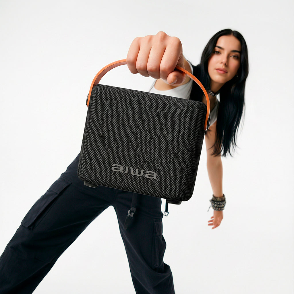 Bocina Bluetooth Portátil Aiwa 7W RMS con TWS