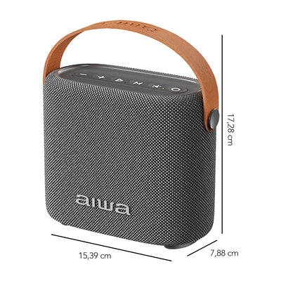 Bocina Bluetooth Portátil Aiwa 7W RMS con TWS