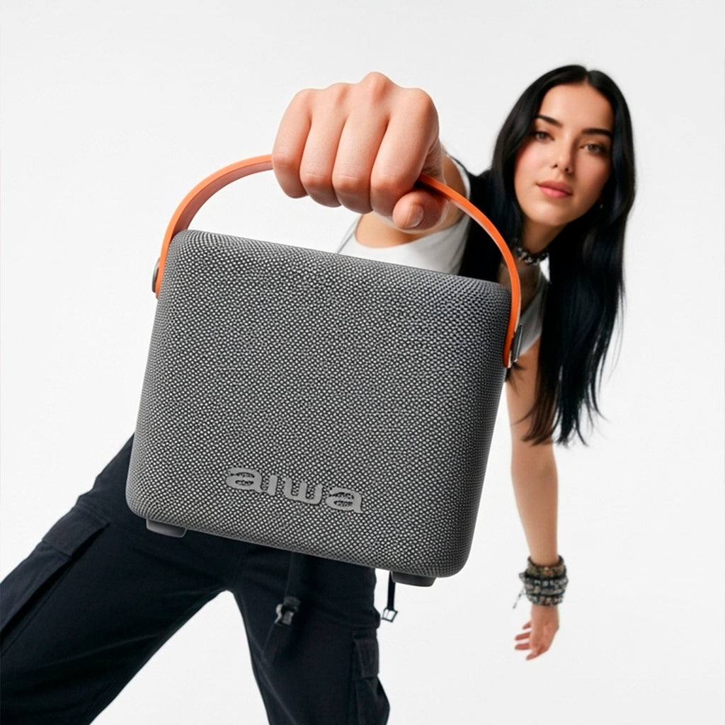 Bocina Bluetooth Portátil Aiwa 7W RMS con TWS