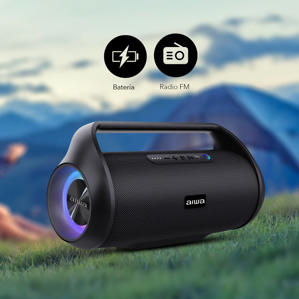 Bocina Aiwa Bluetooth Portátil 70W RMS con TWS